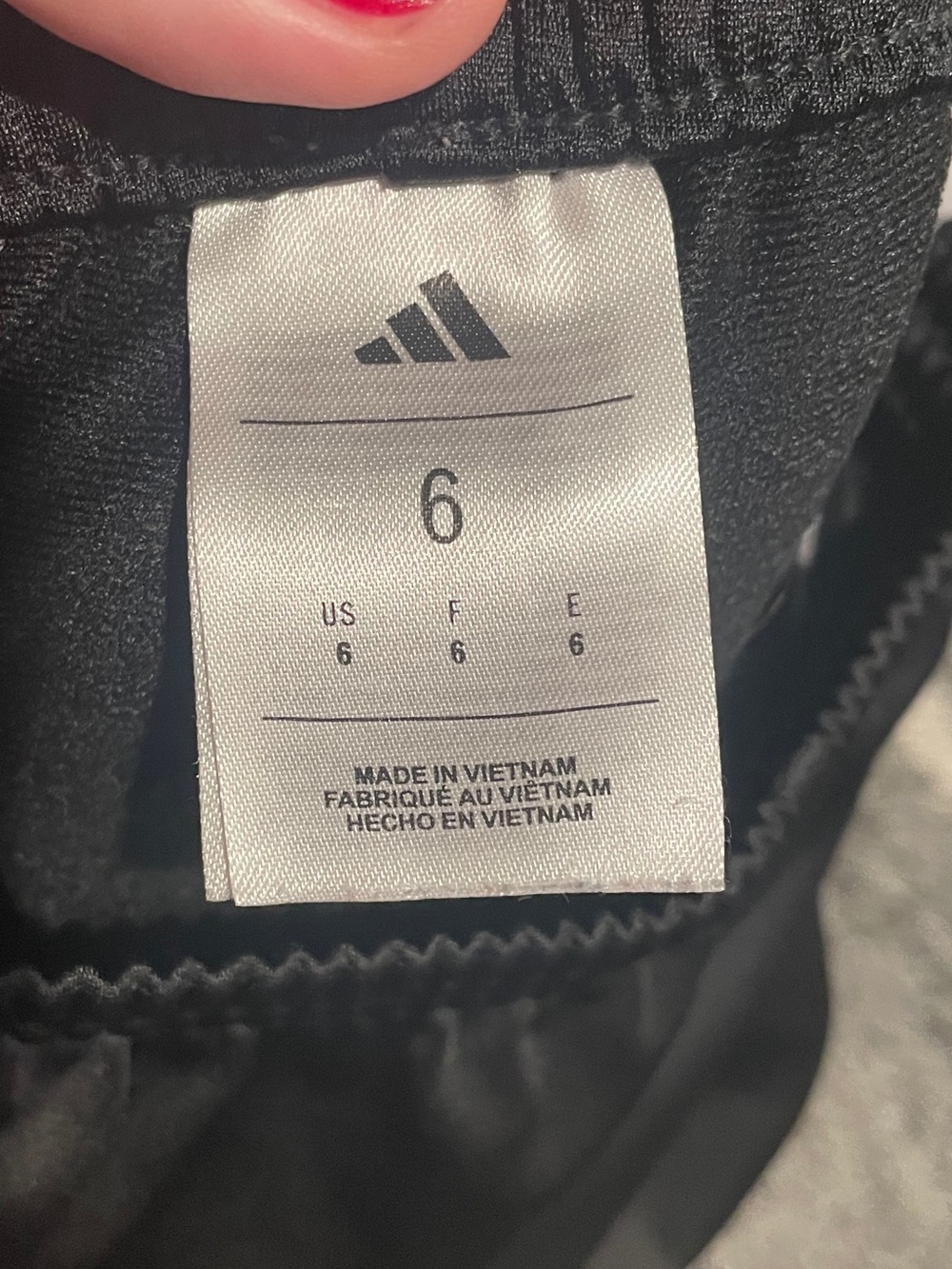 Adidas Track Jogger Style Pants Kids Size 6 - Picture 4 of 7